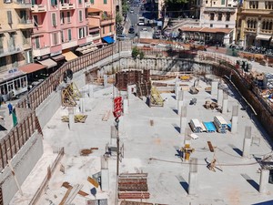 Sanremo: parcheggio di piazza Eroi, un occhio al cantiere e l’altro al ricorso CEA: il Comune si tutela a Trieste