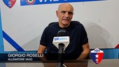 Calcio, Vado. Bicchiere mezzo pieno per Roselli: &quot;Nei primi 20 minuti avremmo dovuto trovare il gol, è normale che i meccanismi non siano oliati&quot; (VIDEO)