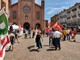 Al via ad Alba la marcia contro il caporalato da piazza Duomo. "Nessuno dovrà essere sfruttato mai più"
