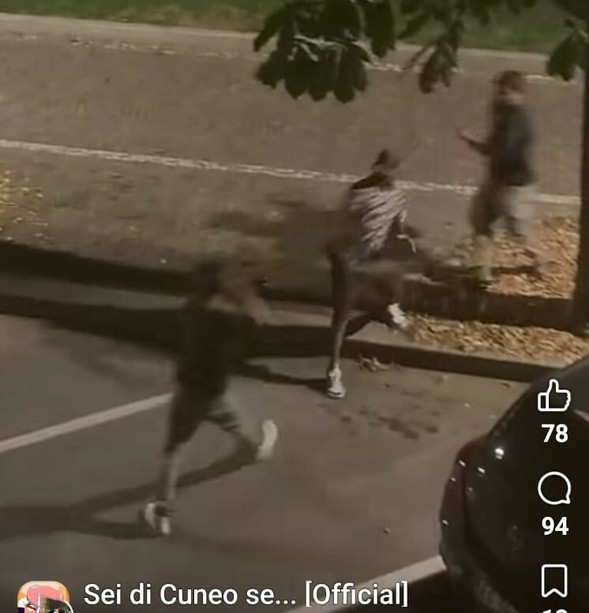 Un nuovo video per un nuovo episodio di violenza a Cuneo: rissa in corso Dante Un nuovo video per un nuovo episodio di violenza a Cuneo: rissa in corso Dante
