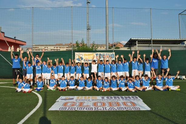 Grugliasco, iniziate le prove gratuite di scuola calcio con il Cus Torino e Globo