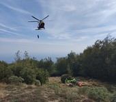 Biker tedesco cade a Toirano, grave trauma toracico, interviene l’elisoccorso Biker tedesco cade a Toirano, grave trauma toracico, interviene l’elisoccorso