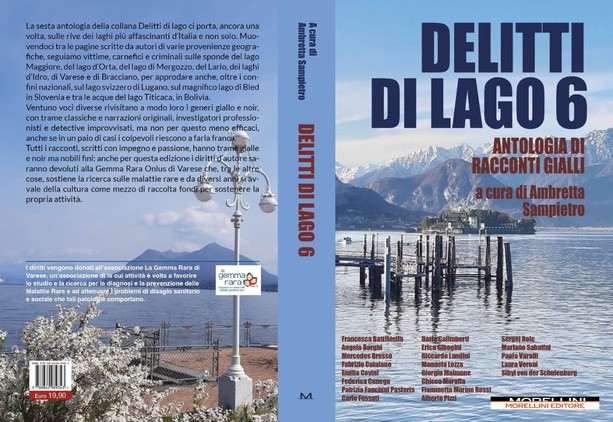 Sesto volume per l'antologia di racconti gialli 'Delitti di Lago'