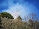 Incendio boschivo ad Alassio: proseguono le operazioni di bonifica, zona presidiata tutta la notte (FOTO e VIDEO)