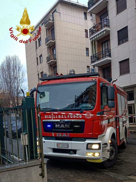 Allarme a Barriera di Milano, i vigili del fuoco intervengono per una fuga di gas in via Poggio