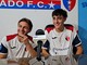 Calcio, Vado. Emozione da debutto per Leroy Cecchinato e Danilo Piazza: &quot;Una bella soddisfazione in una giornata positiva per la squadra&quot; (VIDEO)