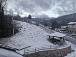 Maltempo in Val Bormida: pochi centimetri di neve sulle alture, pioggia nel fondovalle Maltempo in Val Bormida: pochi centimetri di neve sulle alture, pioggia nel fondovalle