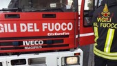 Incendio alla barriera autostradale di Villanova: auto avvolta dalle fiamme