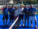 Sanremo Padel Finals, mattinata nel segno del calcio: Albertini e Amoruso vincono l’esibizione contro Di Canio e Marcolin (Foto)