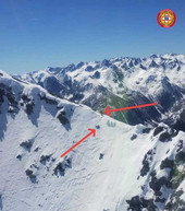 Si infortuna sul Monte Oserot: turista tedesco soccorso in Valle Maira Si infortuna sul Monte Oserot: turista tedesco soccorso in Valle Maira