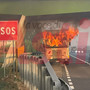 Camion in fiamme lungo l’A21, vigili del fuoco mobilitati tra Villanova e Asti