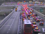 Traffico intenso sull'A10, coda di due chilometri tra Bordighera e il confine di Stato