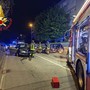 FOTO. Violento schianto tra due auto in via Rodari: due persone portate al pronto soccorso