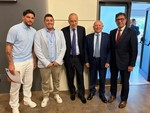 Calcio | Millesimo. Primo giorno di scuola nella capitale, il presidente Levratto a Roma per il summit della LND Calcio | Millesimo. Primo giorno di scuola nella capitale, il presidente Levratto a Roma per il summit della LND