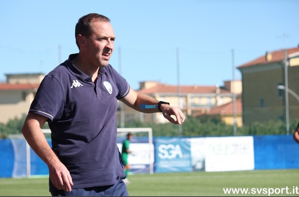 Calcio, Pietra Ligure. Moraglia promuove la gara contro il Campomorone: &quot;Bravi a uscire dal nostro spartito. L'aggressività in campo? Possiamo migliorare&quot;  (VIDEO)