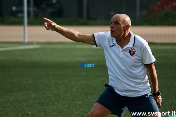 Calcio, Vado. Esordio in campionato vittorioso per Roselli: &quot;Battuta una buona Sanremese, il nostro obiettivo è essere competitivi&quot; (VIDEO)