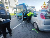 Frontale tra un'auto e un pullman a Lissone: 25enne elitrasportata al Circolo in codice rosso