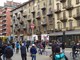 Disordini in corso Giulio Cesare tra polizia e antagonisti Disordini in corso Giulio Cesare tra polizia e antagonisti