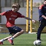 Le porte della Prima Squadra del Genoa si sono aperte per Roberto Scaglione. Il talento andorese a Pegli per l'allenamento rossoblu