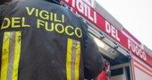 Refrancore, violento incendio in un'abitazione in via Alfieri