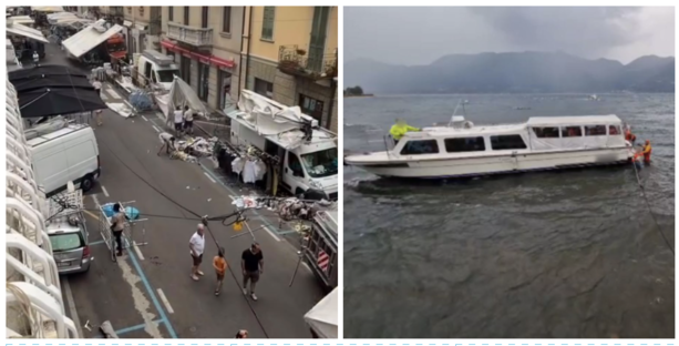 Maltempo, in Lombardia quasi 200 interventi dei vigili del fuoco. Evacuato taxi boat con 38 passeggeri sul lago Maggiore a Luino Maltempo, in Lombardia quasi 200 interventi dei vigili del fuoco. Evacuato taxi boat con 38 passeggeri sul lago Maggiore a Luino