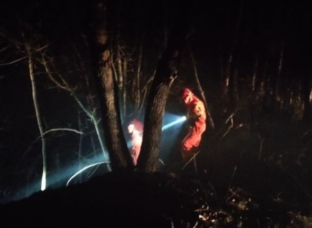 Incendio boschivo a Roccavignale: ancora una nottata di lavoro per vigili del fuoco e volontari Aib Incendio boschivo a Roccavignale: ancora una nottata di lavoro per vigili del fuoco e volontari Aib