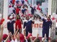 Quattro campioni trasformano piazza Vittorio Veneto in palestra educativa Quattro campioni trasformano piazza Vittorio Veneto in palestra educativa