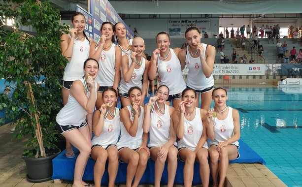 Nuoto Artistico, Campionati Italiani. Rari d'oro nel Libero Combinato, festa grande tra le mura della &quot;Zanelli&quot;