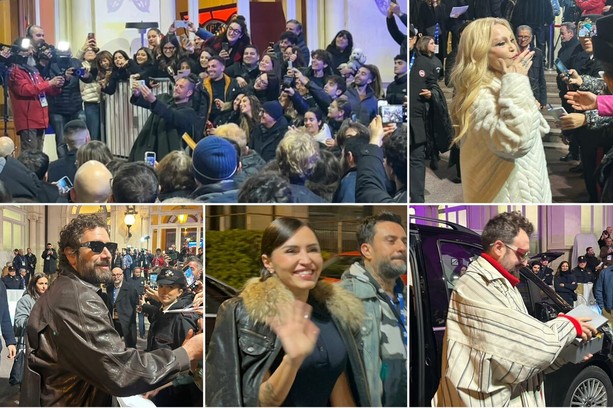 Dalle caramelle di Dargen D’Amico all’ovazione per Paradiso e Brancale: così i Big hanno conquistato la scalinata del Casinò (Foto e video) Dalle caramelle di Dargen D’Amico all’ovazione per Paradiso e Brancale: così i Big hanno conquistato la scalinata del Casinò (Foto e video)