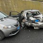 Tangenziale nel caos: altro incidente, stavolta prima del sito interporto. Traffico in tilt