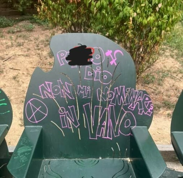 Asti, ennesimo sfregio a danno dei giardini Alganon Asti, ennesimo sfregio a danno dei giardini Alganon