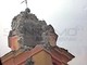 Violento temporale in alta Valle Argentina: un fulmine colpisce il campanile della chiesa di Corte (Foto)