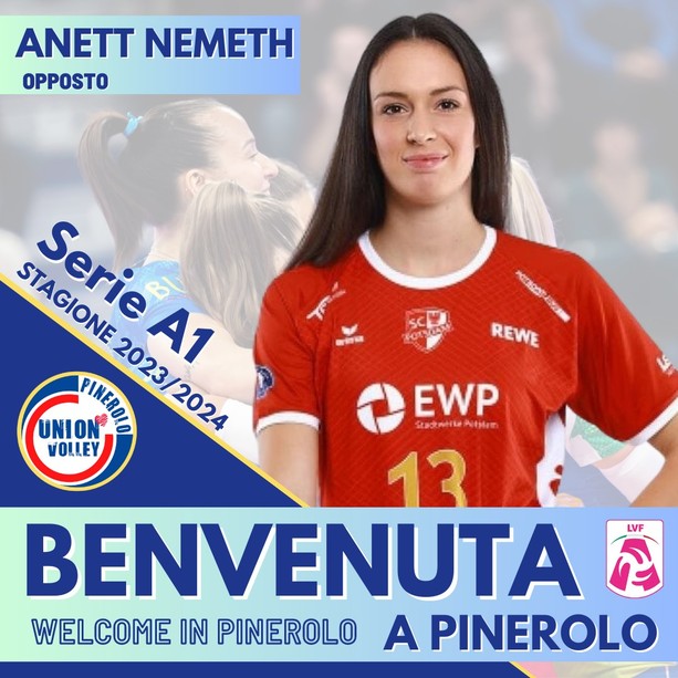 Volley A1/F: Németh chiude con Storck il reparto opposti Volley A1/F: Németh chiude con Storck il reparto opposti