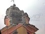 Violento temporale in alta Valle Argentina: un fulmine colpisce il campanile della chiesa di Corte (Foto)