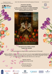 “Tulipomania”, il nuovo film di Liana Marabini in proiezione al Théâtre des Variétés di Monaco “Tulipomania”, il nuovo film di Liana Marabini in proiezione al Théâtre des Variétés di Monaco