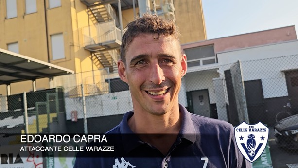 Calcio, Celle Varazze. Capra illumina il Riboli: &quot;Peccato non aver chiuso prima la gara, ma l'Imperia ci ha reso la vita difficile&quot; (VIDEO)
