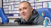 Calcio | Moraglia esulta a fil di sirena: "Bravi ad avere pazienza contro il Golfo. Pietra Ligure o Lazio per il primo posto? Scommetto su di noi" (VIDEO) Calcio | Moraglia esulta a fil di sirena: "Bravi ad avere pazienza contro il Golfo. Pietra Ligure o Lazio per il primo posto? Scommetto su di noi" (VIDEO)