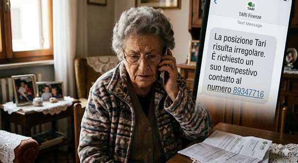 Allarme truffe via sms ad Asti: finti messaggi sulla Tari per svuotare il credito del telefono