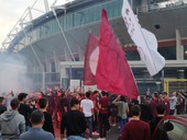 Disordini allo stadio, prima del derby che chiude la stagione: un uomo con trauma cranico trasferito al Cto con il 118