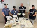 Cocaina, fucili e pistole sepolti nel bosco, operazione shock tra Torino e il Canavese [VIDEO]