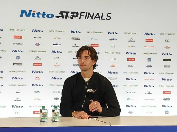 Musetti, il bello delle Atp Finals: "Avrei preferito arrivare più riposato, ma l'entusiasmo è al top" Musetti, il bello delle Atp Finals: "Avrei preferito arrivare più riposato, ma l'entusiasmo è al top"