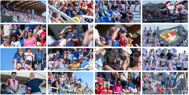 FOTOGALLERY. Un grande cornice a fine agosto per Varesina-Varese e un'idea-provocazione: perché non uno stadio da professionisti per tutti?