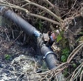 Rottura di una condotta fognaria a Sanremo, residenti esasperati: liquami finiscono nel torrente San Francesco (Foto e Video) Rottura di una condotta fognaria a Sanremo, residenti esasperati: liquami finiscono nel torrente San Francesco (Foto e Video)