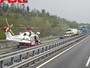 Incidente sulla A21 tra Felizzano e Asti Est, intervenuto l'elisoccorso