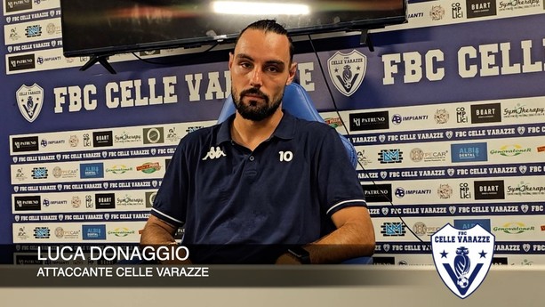 Calcio, Celle Varazze. La previsione di Luca Donaggio: &quot;Abbiamo tutto per fare una buona stagione. Il campionato sarà di chi saprà sporcarsi le mani&quot; (VIDEO)