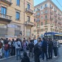 Presidio degli studenti davanti a EDISU: disagi al traffico tra via Michelangelo e corso Raffaello Presidio degli studenti davanti a EDISU: disagi al traffico tra via Michelangelo e corso Raffaello