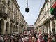 &quot;Basta armi a Israele&quot;. Partito da piazza Castello il corteo pro Palestina [FOTO]
