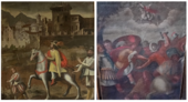 Dopo 25 anni ritrovati dai carabinieri i due dipinti del Settecento rubati dalla chiesa di Morosolo Dopo 25 anni ritrovati dai carabinieri i due dipinti del Settecento rubati dalla chiesa di Morosolo