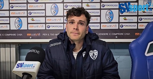 Calcio, Celle Varazze. Righetti si tiene stretto il punto contro il Pietra Ligure: &quot;Pisano mi aveva predetto il gol, biancocelesti forti&quot; (VIDEO)