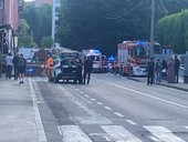 Infortunio sul lavoro a Saronno durante uno scavo in strada: ferito un operaio di 44 anni, in volo anche l'elisoccorso